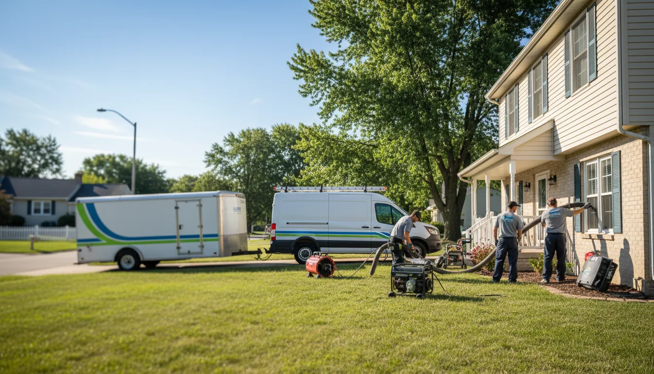 Flooded Basement Restoration And Cleanup With Repair in Dunn Center, ND near me